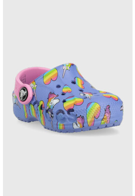 Crocs Детски чехли в лилаво - Pepit.bg