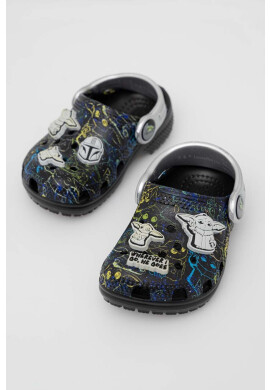 Crocs Детски чехли в черно - Pepit.bg