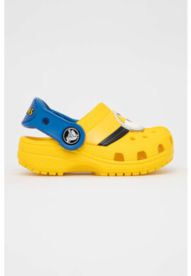 Crocs Детски чехли в жълто - Pepit.bg