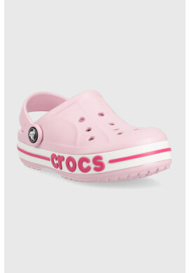 Crocs Детски чехли в розово - Pepit.bg