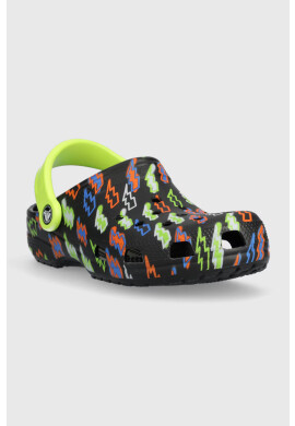 Crocs Детски чехли в черно - Pepit.bg