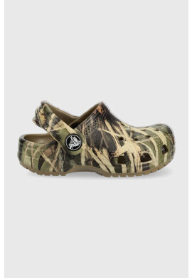 Crocs Детски чехли в зелено - Pepit.bg