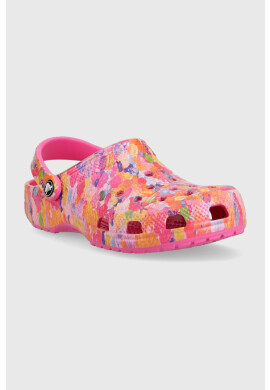 Crocs Детски чехли в розово - Pepit.bg