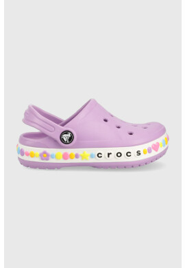 Crocs Детски чехли в лилаво - Pepit.bg