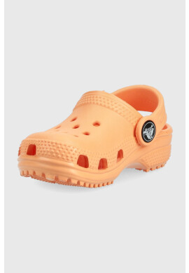 Crocs Детски чехли в оранжево - Pepit.bg