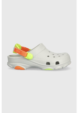 Crocs Детски чехли CLASSIC ALL TERAIN в сиво - Pepit.bg