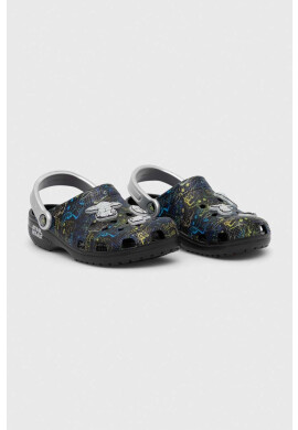 Crocs Детски чехли CLASSIC GROGU CLOG в черно - Pepit.bg