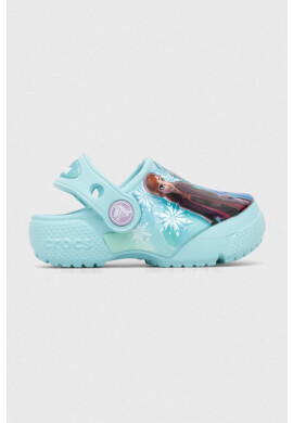 Crocs Детски чехли DISNEY FROZEN II CLOG T в синьо - Pepit.bg