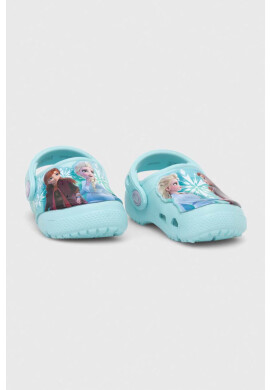 Crocs Детски чехли DISNEY FROZEN II CLOG T в синьо - Pepit.bg