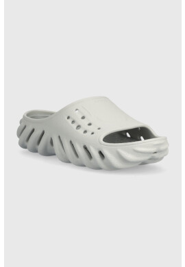 Crocs Детски чехли ECHO SLIDE в сиво - Pepit.bg