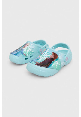 Crocs Детски чехли FL FROZEN II в синьо - Pepit.bg