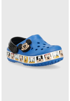 Crocs Детски чехли x Disney в синьо - Pepit.bg