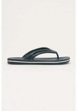 Crocs Джапанки CROCBAND 206100 в тъмносиньо с равна подметка - Pepit.bg