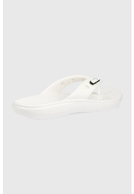Crocs Джапанки в бяло - Pepit.bg