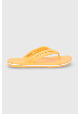 Crocs Джапанки дамски в оранжево с равна подметка - Pepit.bg