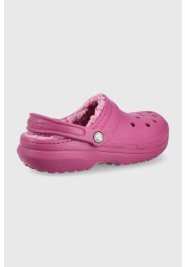 Crocs Пантофи Classic Lined Clog в лилаво 203591 - Pepit.bg