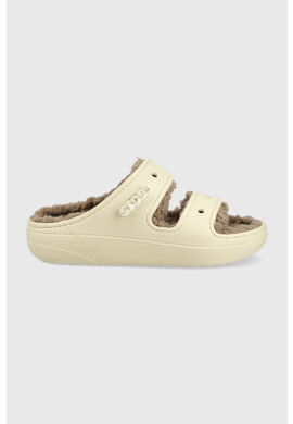 Crocs Пантофи Classic Cozzzy Sandal Classic Cozzzy Sandal в бежово 207446 - Pepit.bg