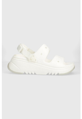 Crocs Сандали Classic Hiker Xscape Sandal в бяло с платформа 208181 - Pepit.bg