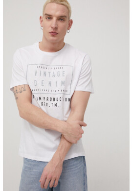 Cross Jeans Памучна тениска - Pepit.bg