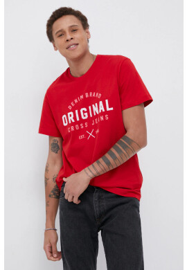 Cross Jeans Памучна тениска - Pepit.bg