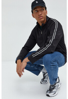 Cross Jeans Суичър в черно с изчистен дизайн - Pepit.bg