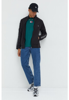 Cross Jeans Суичър в черно с изчистен дизайн - Pepit.bg