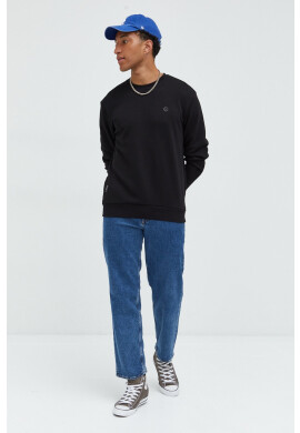 Cross Jeans Суичър в черно с изчистен дизайн - Pepit.bg