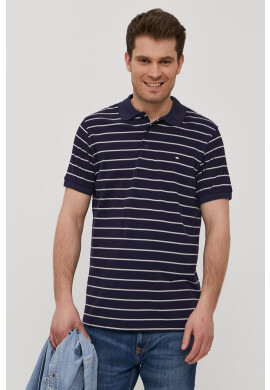Cross Jeans Тениска с яка - Pepit.bg