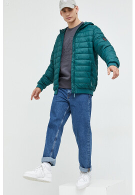Cross Jeans Яке в зелено с преходна изолация - Pepit.bg