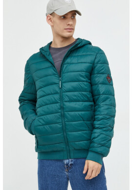 Cross Jeans Яке в зелено с преходна изолация - Pepit.bg