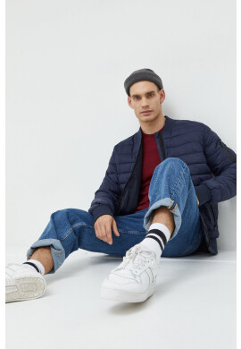 Cross Jeans Яке бомбър в тъмносиньо с преходна изолация - Pepit.bg