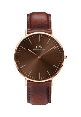 Daniel Wellington Часовник мъжки в кафяво - Pepit.bg