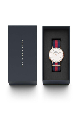 Daniel Wellington Часовник Classic 40 Oxford мъжки в розово - Pepit.bg