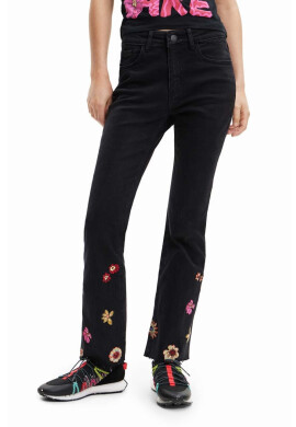 Desigual Дънки в с висока талия - Pepit.bg