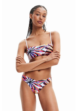 Desigual Горнище на бански в бяло с мека чашка - Pepit.bg
