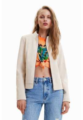 Desigual Яке в бяло с преходна изолация - Pepit.bg
