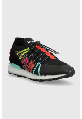Desigual Маратонки в черно 23SSKK03.2000 - Pepit.bg