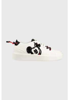 Desigual Маратонки Mickey в бяло - Pepit.bg