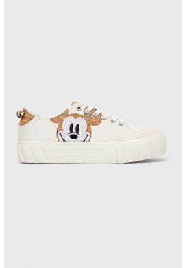 Desigual Маратонки MICKEY CORK в бяло 23SSKP10.1000 - Pepit.bg