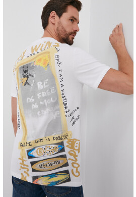 Desigual Памучна тениска - Pepit.bg
