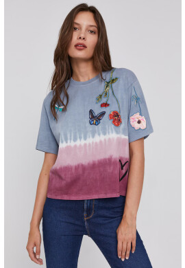 Desigual Памучна тениска - Pepit.bg