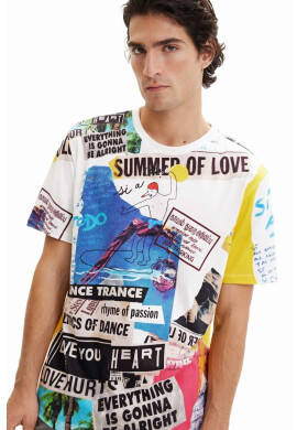 Desigual Памучна тениска - Pepit.bg