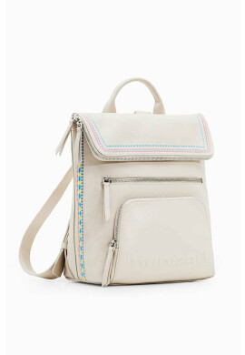 Desigual Раница в черно малък размер с изчистен дизайн - Pepit.bg