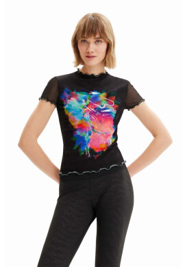 Desigual Тениска в черно - Pepit.bg