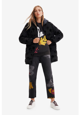 Desigual Яке в черно със зимна изолация - Pepit.bg