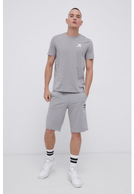 Diadora Къс панталон мъжки в сиво - Pepit.bg