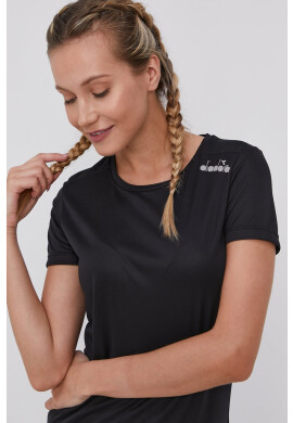 Diadora Тениска дамска в черно - Pepit.bg