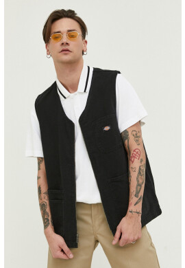 Dickies Дънков елек мъжки в синьо преходен модел - Pepit.bg