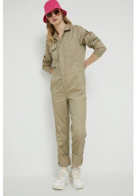 Dickies Гащеризон в зелено с яка тип peter pan - Pepit.bg