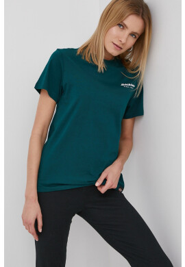 Dickies Памучна тениска в бежово с принт - Pepit.bg